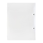 Папка на 2 кольцах А4, Calligrata, 18 мм, 500 мкм, белая - Фото 14