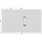 Папка на 2 кольцах А4, Calligrata, 18 мм, 500 мкм, белая - Фото 6