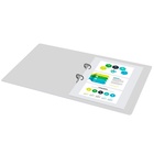 Папка на 2 кольцах А4, Calligrata, 18 мм, 500 мкм, белая - Фото 4