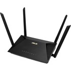 Роутер беспроводной Asus RT-AX53U AX1800, 1000 Мбит/с, 4G ready, 3 порта, чёрный - фото 51674282