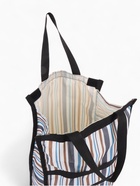 Сумка хозяйственная складная на липучке, 2 колеса, наружный карман, 32×13×52 см, голубая/синяя - Фото 10