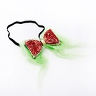 Карнавальный костюм «Похититель Рождества», рост 98-110 см, жилетка, колпак, перчатки, ремень, бант, грим - Фото 11