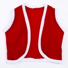 Карнавальный костюм «Похититель Рождества», рост 98-110 см, жилетка, колпак, перчатки, ремень, бант, грим - Фото 7