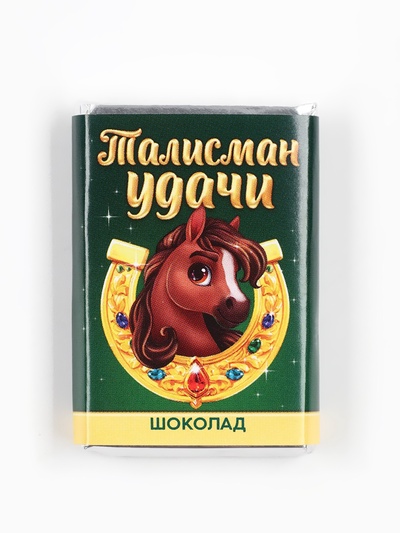 Шоколад молочный «Новогодние талисманы», в шоубоксе, 12 г × 24 шт.