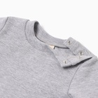 Комплект детский (джемпер, брюки) MINAKU, рост 74-80 см, серый меланж - Фото 12