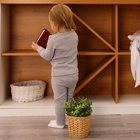 Комплект детский (джемпер, брюки) MINAKU, рост 86-92 см, серый меланж - Фото 6