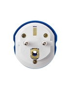 Переходник универсальный 16 А, с заземлением, 220 В, заподлицо в розетку, синий - Фото 8