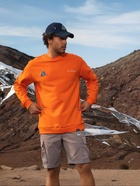 Свитшот РОСКОСМОС х ONLYTOP, р. M, оранжевый - Фото 3