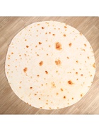 Плед круглый «Этель. Лаваш», d=180 см, корал-флис 280 г/м² - Фото 10