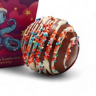 Шоколадная бомбочка с маршмеллоу "Символ года - змея" в стаканчике, 30 г - Фото 4