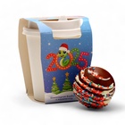 Шоколадная бомбочка с маршмеллоу «Бомбочка 2025», в стаканчике, 30 г - Фото 4