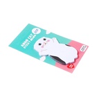 Блок для записей 35×70 мм, 30 листов «Белый котик» - Фото 3