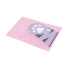 Блок для записей 45×75 мм, 30 листов «Серая лапка» - Фото 3