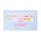 Блок-закладки с липким краем «Котятки», 20 листов, 7 цветов, 57×17 мм, 60×60 мм, 57×36 мм - Фото 1