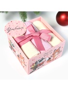 Набор махровых полотенец «Этель. Енот и лисичка», 30×30 см - 3 шт., хлопок 100% - Фото 8