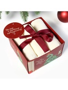 Набор махровых полотенец «Этель. Змея на ёлке», 30×30 см - 3 шт., хлопок 100% - фото 58019867 Набор махровых полотенец «Этель. Змея на ёлке», 30×30 см - 3 шт., хлопок 100% - фото 58019867