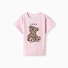 Футболка детская KAFTAN Love, р.34 (122-128 см) 10733255 - фото 12913092