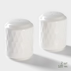 УЦЕНКА Набор керамический на бамбуковой подставке BellaTenero, 5 предметов: 2 соусника 200 мл, сахарница 360 мл, солонка 120 мл, перечница - Фото 3