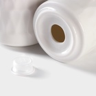 УЦЕНКА Набор керамический на бамбуковой подставке BellaTenero, 5 предметов: 2 соусника 200 мл, сахарница 360 мл, солонка 120 мл, перечница - Фото 6