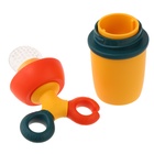 Ниблер для прикорма, от 5 мес., с силиконовой сеточкой, размер М, вращающийся поршень, МИКС - Фото 5