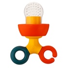 Ниблер для прикорма, от 5 мес., с силиконовой сеточкой, размер М, вращающийся поршень, МИКС - Фото 6