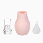 Аспиратор назальный Basic M&B, с колпачком, розовый - Фото 3