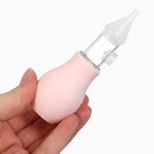 Аспиратор назальный Basic M&B, с колпачком, розовый - Фото 6