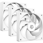 Вентилятор ID-Cooling AF-125-W Trio 120x120x25mm белый 4-pin 14-30dB 170gr Ret - фото 51681751