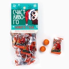 Жевательная резинка «Счастливого нового года» с начинкой и ароматом апельсина, 50 г - Фото 4