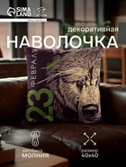 Наволочка декоративная «Этель. 23 февраля», 40×40 см - Фото 1