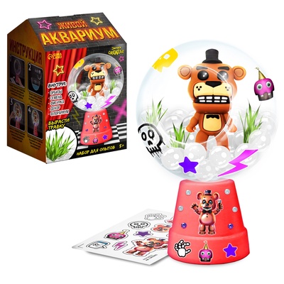 УЦЕНКА Набор для опытов «Живой аквариум: Животные роботы»