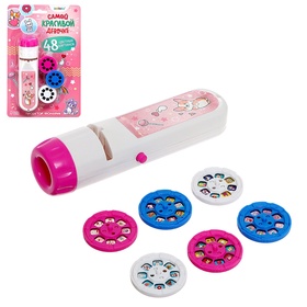 {{photo.Alt || photo.Description || 'УЦЕНКА Проектор-фонарик «Самой красивой девочке», свет, МИКС'}}