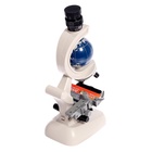 Микроскоп, с планетой, держатель для телефона, подсветка, увеличение x100, x400, x1200, уценка 10822898