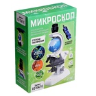Микроскоп, с планетой, держатель для телефона, подсветка, увеличение x100, x400, x1200, уценка 10822898