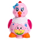 УЦЕНКА Развивающая игрушка «Курочка», световые и звуковые эффекты, несёт яйца, МИКС - Фото 2