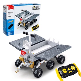 {{photo.Alt || photo.Description || 'УЦЕНКА Конструктор луноход Sluban Механо, на радиоуправлении, 372 детали, 6+'}}