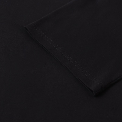Футболка женская MIST Basic, чёрная, размер 42-44 (S-M)