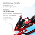 Снегокат Snowpatrol 2, красный, чёрный, SND5/1 Nika Kids - Фото 4