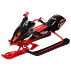 Снегокат Snowpatrol 2, красный, чёрный, SND5/1 Nika Kids - Фото 6