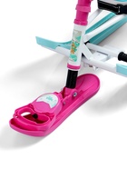 Снегокат «Twiny 2+» с забавными медвежатами, со спинкой, с родительской ручкой, голубой, розовый, TW2+/ЗМ Nika - Фото 14