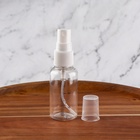 Бутылочка для хранения, с распылителем, со шкалой деления, 30 мл, цвет белый/прозрачный - Фото 3