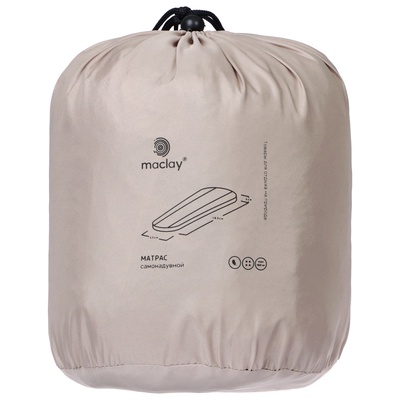 Матрас туристический maclay, 183×53×3 см, самонадувной