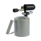 Лампа паяльная ТУНДРА, зауженный эжектор, расход <1.2 л/ч, АИ 92-95, объем 1.5 л - Фото 4