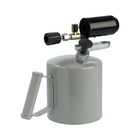 Лампа паяльная ТУНДРА, зауженный эжектор, расход <1.2 л/ч, АИ 92-95, объем 2 л - Фото 4