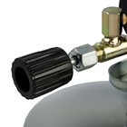 Лампа паяльная ТУНДРА, зауженный эжектор, расход <1.2 л/ч, АИ 92-95, объем 2 л - Фото 9