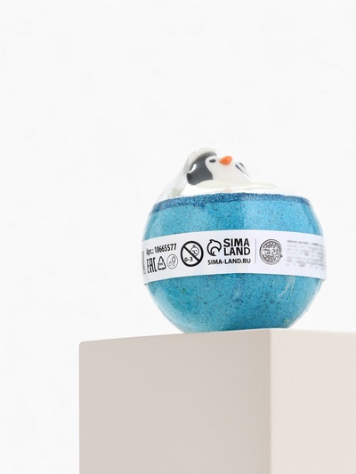 Бомбочка с игрушкой URAL LAB, 140 г, МИКС