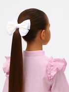 Резинка для волос «Школьница стиль», волны, 12 см, белая - Фото 2