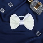 Резинка для волос «Школьница стиль», волны, 12 см, белая - Фото 3