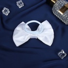 Резинка для волос «Школьница стиль», волны, 12 см, белая - Фото 4