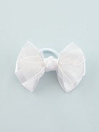 Бант для волос на резинке «Школьница. Стиль», классика нежность, 12 см, белый (комплект 6 шт) - фото 52317991